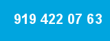 919 422 07 63 919 422 07 63